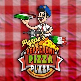 Peppe’s Pepperoni Pizza Plaza slot icon by Pragmatic Play, available at Crystal Roll Casino